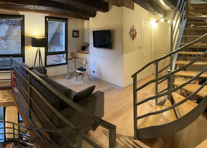Sarlat, Centre Historique, La Mirande, Appartement De Style, 5 Pers